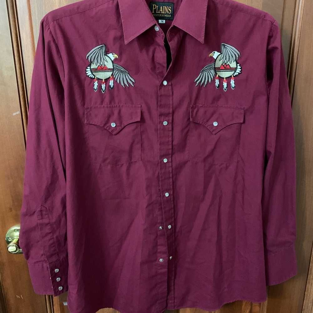 Vintage Unique Western Pearl Snap shirt